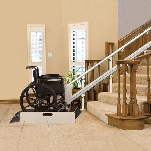 Residential Vertical Wheelchair Lifts Harmar Il500 Osc Lift For You