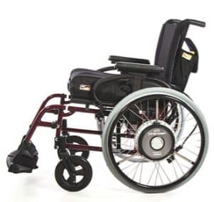 Xtender Beauty wheelchair facing to the left