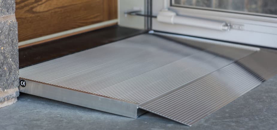 Ramp leading to doorway